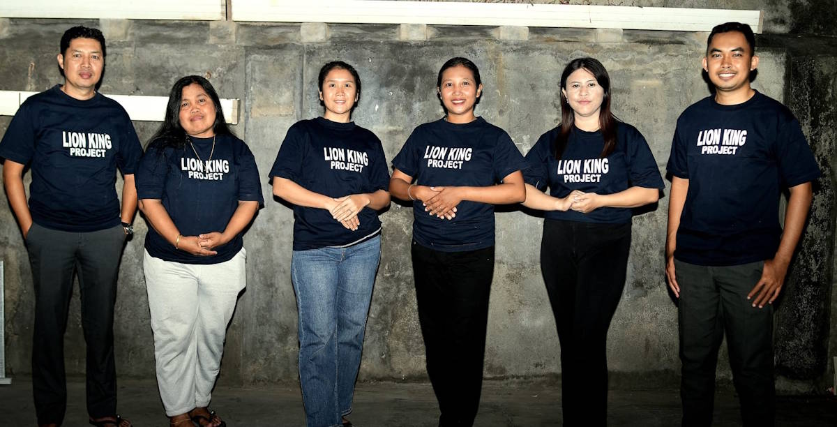 team lion king Bali